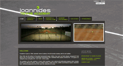 Desktop Screenshot of ioannidestennisacademy.com