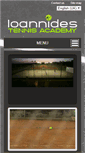 Mobile Screenshot of ioannidestennisacademy.com