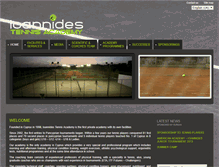 Tablet Screenshot of ioannidestennisacademy.com